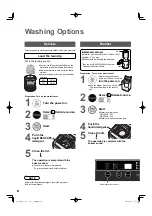 Предварительный просмотр 8 страницы Panasonic NA-F953B Operating Instructions & Installation Instructions