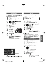 Предварительный просмотр 9 страницы Panasonic NA-F953B Operating Instructions & Installation Instructions