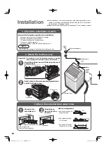 Предварительный просмотр 12 страницы Panasonic NA-F953B Operating Instructions & Installation Instructions