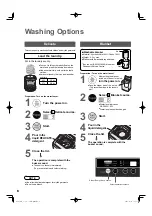 Предварительный просмотр 8 страницы Panasonic NA-F953H Operating Instructions & Installation Instructions