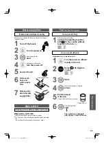 Предварительный просмотр 11 страницы Panasonic NA-F953H Operating Instructions & Installation Instructions