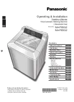 Panasonic NA-F95G2 Operating & Installation Instructions Manual preview