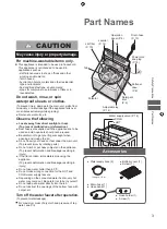 Предварительный просмотр 3 страницы Panasonic NA-F95G2 Operating & Installation Instructions Manual