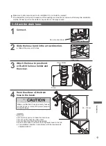 Предварительный просмотр 13 страницы Panasonic NA-F95G2 Operating & Installation Instructions Manual