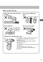 Предварительный просмотр 5 страницы Panasonic NA-FD10V1 Operating & Installation Instructions Manual