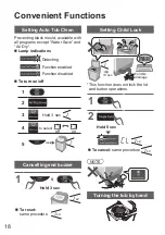 Предварительный просмотр 18 страницы Panasonic NA-FD10V1 Operating & Installation Instructions Manual