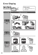 Предварительный просмотр 28 страницы Panasonic NA-FD10V1 Operating & Installation Instructions Manual