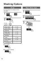 Предварительный просмотр 14 страницы Panasonic NA-FD10X1 Operating & Installation Instructions Manual