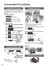 Preview for 18 page of Panasonic NA-FD12VR1 Operating & Installation Instructions Manual