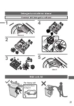 Предварительный просмотр 21 страницы Panasonic NA-FD12X1 Operating & Installation Instructions Manual