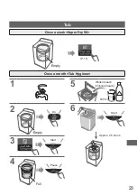 Предварительный просмотр 23 страницы Panasonic NA-FD12X1 Operating & Installation Instructions Manual