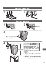 Предварительный просмотр 25 страницы Panasonic NA-FD12X1 Operating & Installation Instructions Manual