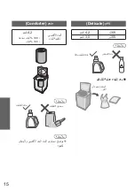 Предварительный просмотр 50 страницы Panasonic NA-FD12X1 Operating & Installation Instructions Manual