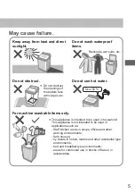 Предварительный просмотр 5 страницы Panasonic NA-FD135X3 Operating & Installation Instructions Manual