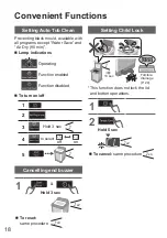 Предварительный просмотр 18 страницы Panasonic NA-FD135X3 Operating & Installation Instructions Manual