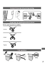 Предварительный просмотр 27 страницы Panasonic NA-FD135X3 Operating & Installation Instructions Manual