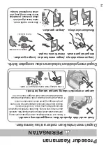 Предварительный просмотр 63 страницы Panasonic NA-FD135X3 Operating & Installation Instructions Manual