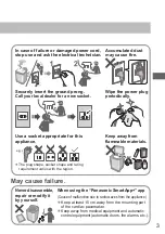 Preview for 3 page of Panasonic NA-FD135Z3 Operating & Installation Instructions Manual