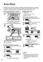 Preview for 14 page of Panasonic NA-FD135Z3 Operating & Installation Instructions Manual