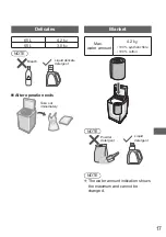 Preview for 17 page of Panasonic NA-FD135Z3 Operating & Installation Instructions Manual