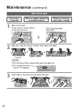 Preview for 22 page of Panasonic NA-FD135Z3 Operating & Installation Instructions Manual