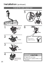 Preview for 28 page of Panasonic NA-FD135Z3 Operating & Installation Instructions Manual