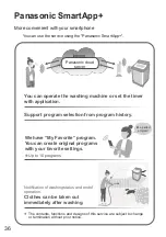 Preview for 36 page of Panasonic NA-FD135Z3 Operating & Installation Instructions Manual