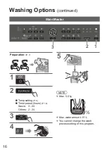 Предварительный просмотр 16 страницы Panasonic NA-FD13X1 Operating & Installation Instructions Manual