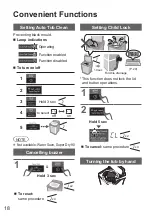 Предварительный просмотр 18 страницы Panasonic NA-FD13X1 Operating & Installation Instructions Manual