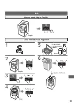 Предварительный просмотр 23 страницы Panasonic NA-FD13X1 Operating & Installation Instructions Manual