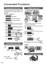 Preview for 18 page of Panasonic NA-FD14V1 Operating & Installation Instructions Manual