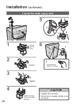 Preview for 26 page of Panasonic NA-FD14V1 Operating & Installation Instructions Manual