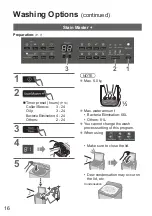 Предварительный просмотр 16 страницы Panasonic NA-FD18V1 Operating & Installation Instructions Manual