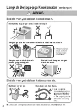 Предварительный просмотр 36 страницы Panasonic NA-FD18V1 Operating & Installation Instructions Manual