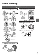 Предварительный просмотр 7 страницы Panasonic NA-FD95X1 Operating & Installation Instructions Manual