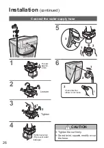 Предварительный просмотр 26 страницы Panasonic NA-FD95X1 Operating & Installation Instructions Manual