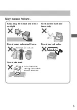 Preview for 5 page of Panasonic NA-FS10V7 Operating & Installation Instructions Manual