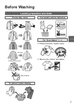 Preview for 7 page of Panasonic NA-FS10X7 Operating & Installation Instructions Manual