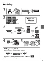 Preview for 9 page of Panasonic NA-FS10X7 Operating & Installation Instructions Manual