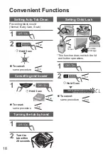 Preview for 18 page of Panasonic NA-FS10X7 Operating & Installation Instructions Manual