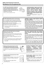 Preview for 4 page of Panasonic NA-FS12X1WPT Operating Instructions Manual