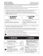 Предварительный просмотр 3 страницы Panasonic NA-FS14G3A01 Operating Instructions Manual