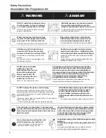 Предварительный просмотр 4 страницы Panasonic NA-FS14G3A01 Operating Instructions Manual