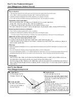 Предварительный просмотр 13 страницы Panasonic NA-FS14G3A01 Operating Instructions Manual