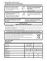 Предварительный просмотр 41 страницы Panasonic NA-FS14G3A01 Operating Instructions Manual