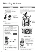 Предварительный просмотр 8 страницы Panasonic NA-FS14X3 Operating & Installation Instructions Manual