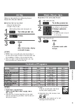 Предварительный просмотр 9 страницы Panasonic NA-FS14X3 Operating & Installation Instructions Manual