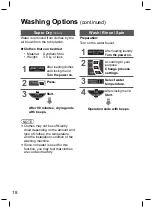 Preview for 18 page of Panasonic NA-FS16V5 Operating & Installation Instructions Manual