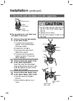 Preview for 26 page of Panasonic NA-FS16V5 Operating & Installation Instructions Manual