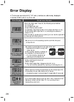 Preview for 28 page of Panasonic NA-FS16V5 Operating & Installation Instructions Manual